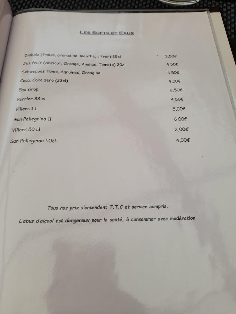 La Table de Fred - Menu Image 2